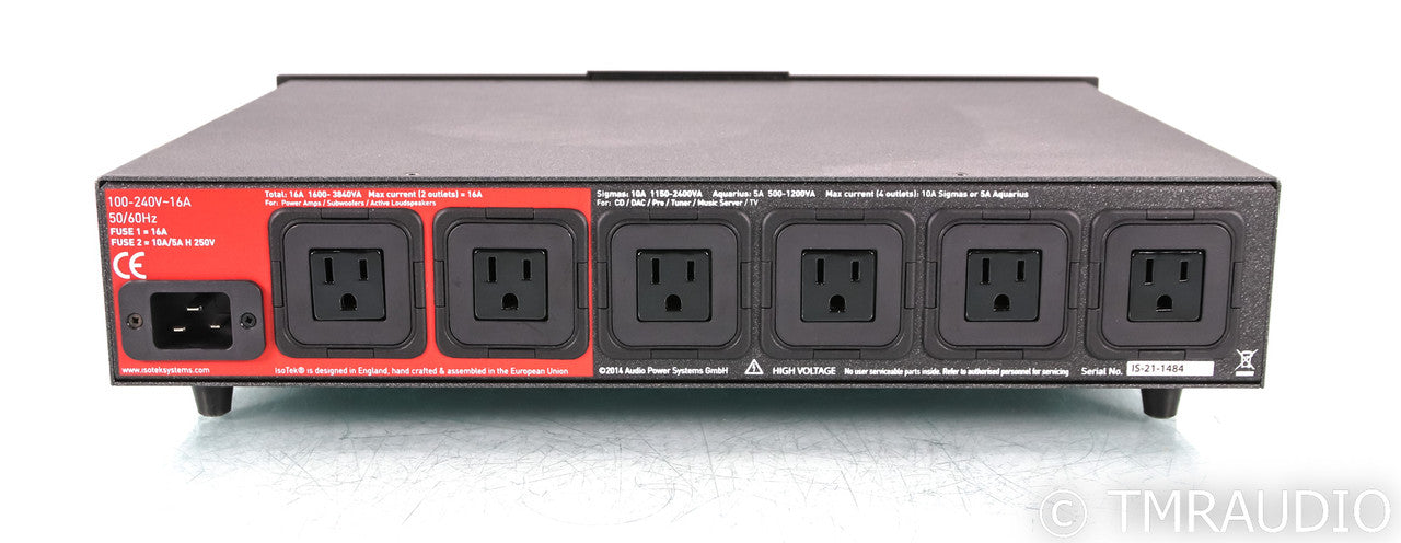 IsoTek EVO3 Aquarius AC Power Line Conditioner; Black; Evo-3