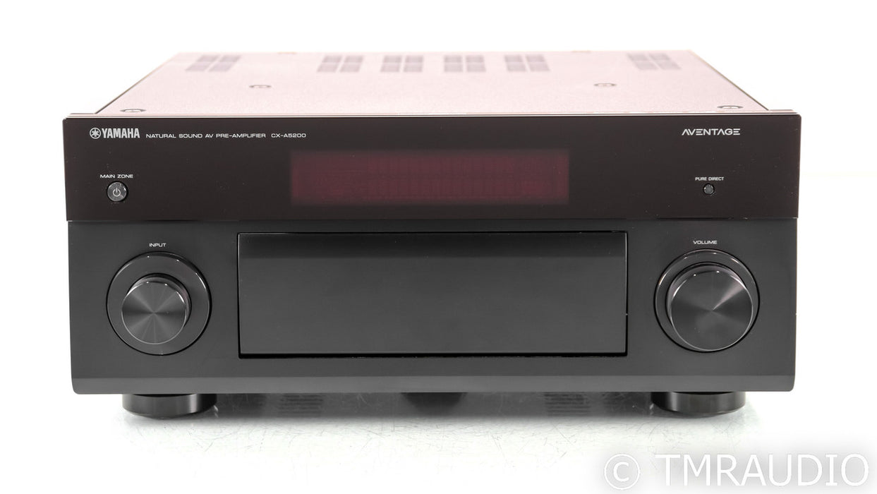 Yamaha CX-A5200 11.2 Channel Home Theater Processor; Wireless; Remote; MM Phono