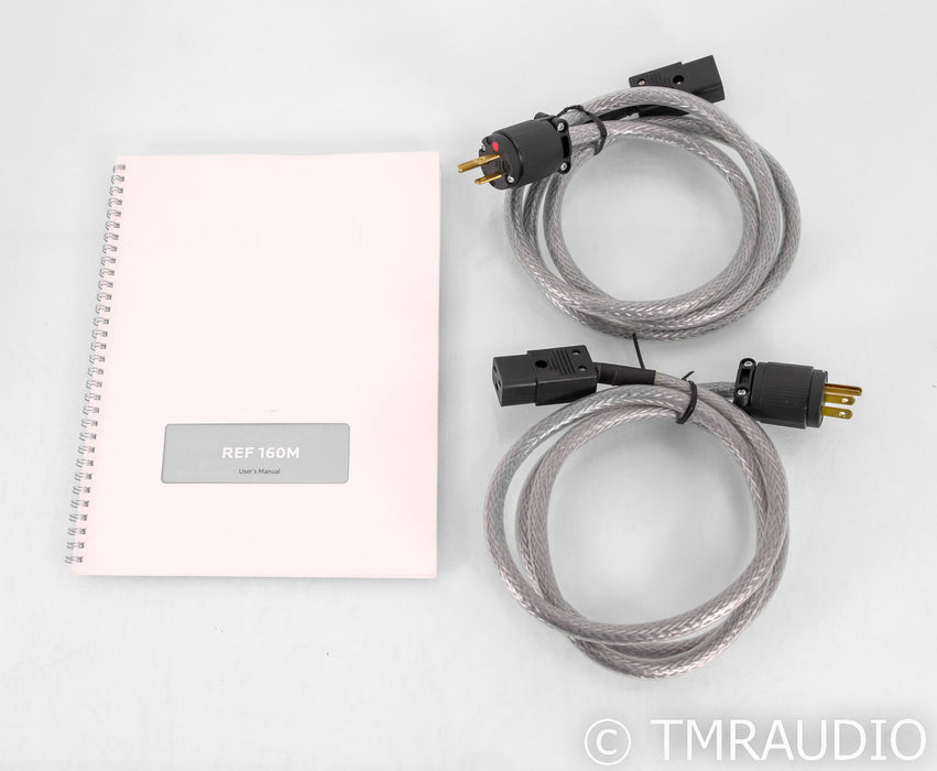 Audio Research Reference 160M Mono Tube Power Amplifiers; 160-M; Silver Pair