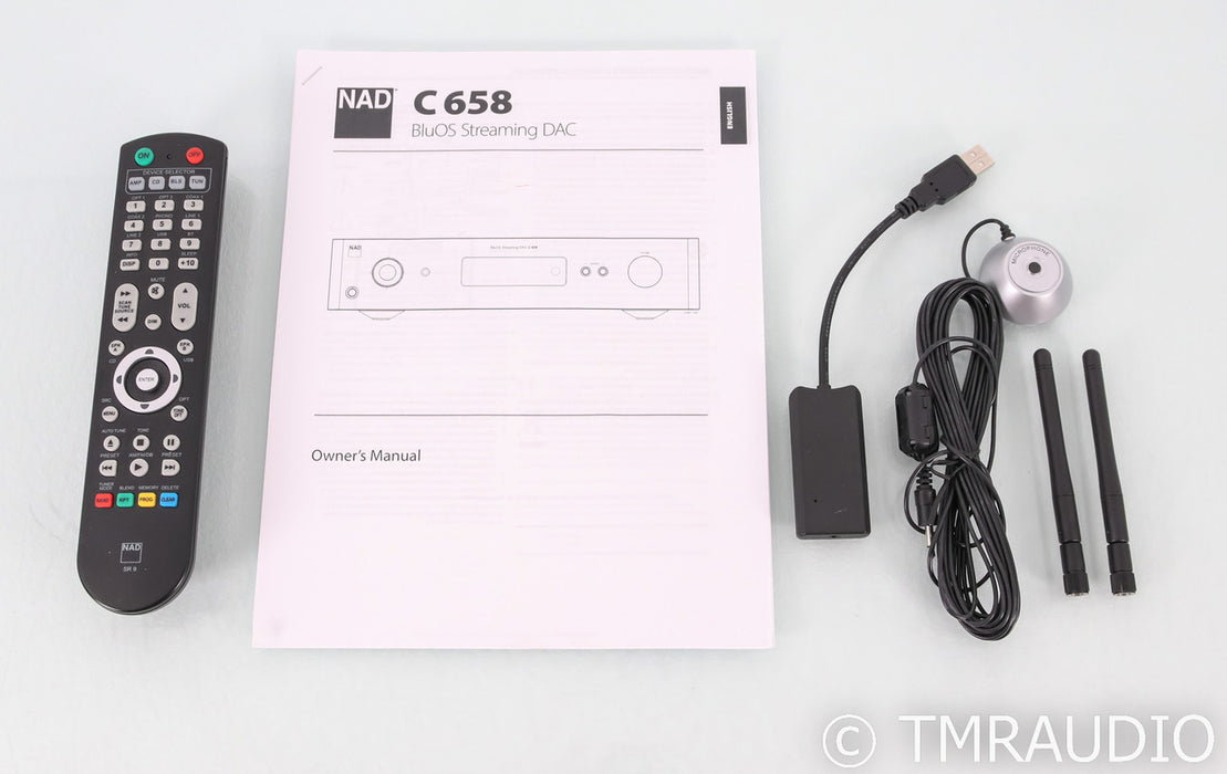 NAD C658 Wireless Network Streamer / DAC; C-658; D/A Converter; Remote