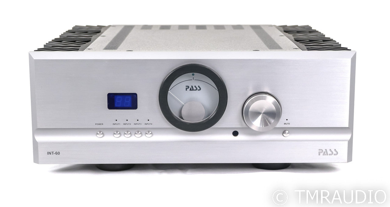 Pass Labs INT-60 Stereo Integrated Amplifier; INT60; Remote