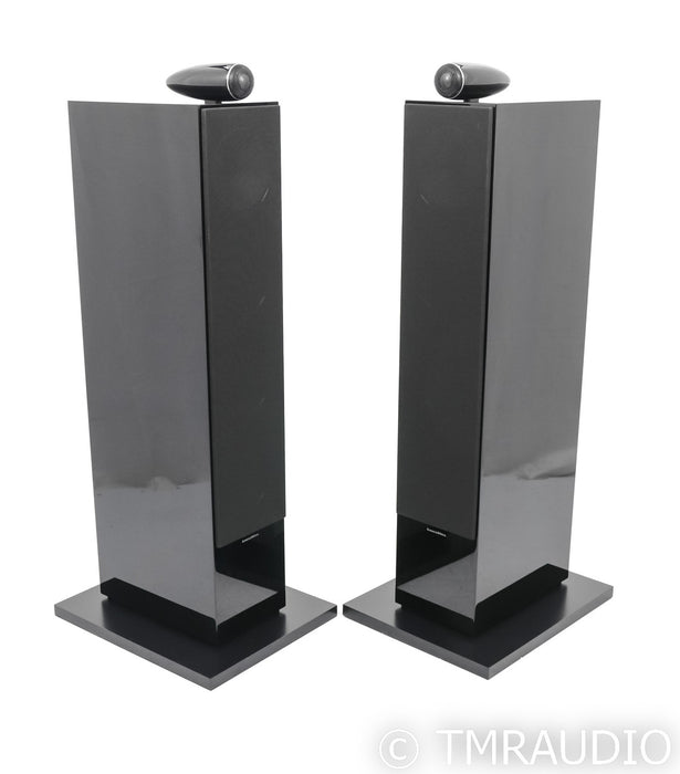 B&W 702 S2 FloorStanding Speakers; Gloss Black Pair