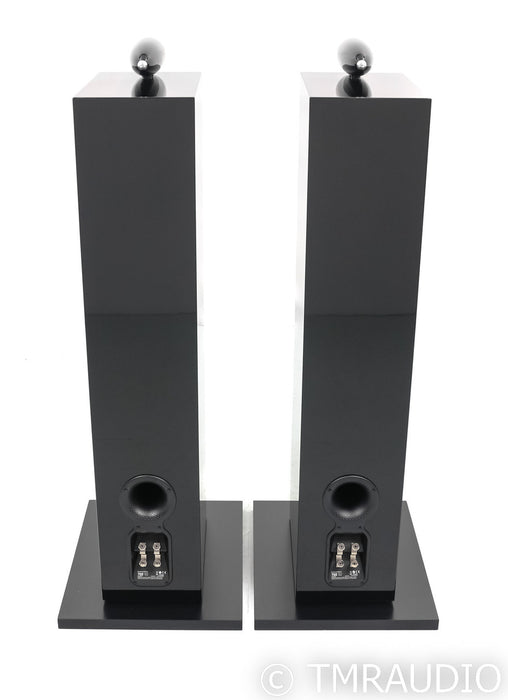 B&W 702 S2 FloorStanding Speakers; Gloss Black Pair