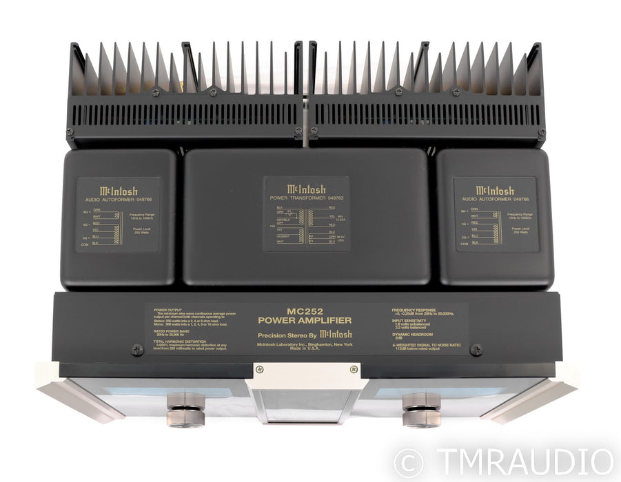 McIntosh MC252 Stereo Power Amplifier; MC-252
