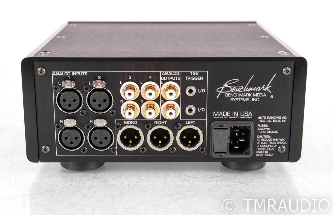 Benchmark LA4 Stereo Preamplifier; LA-4; Remote