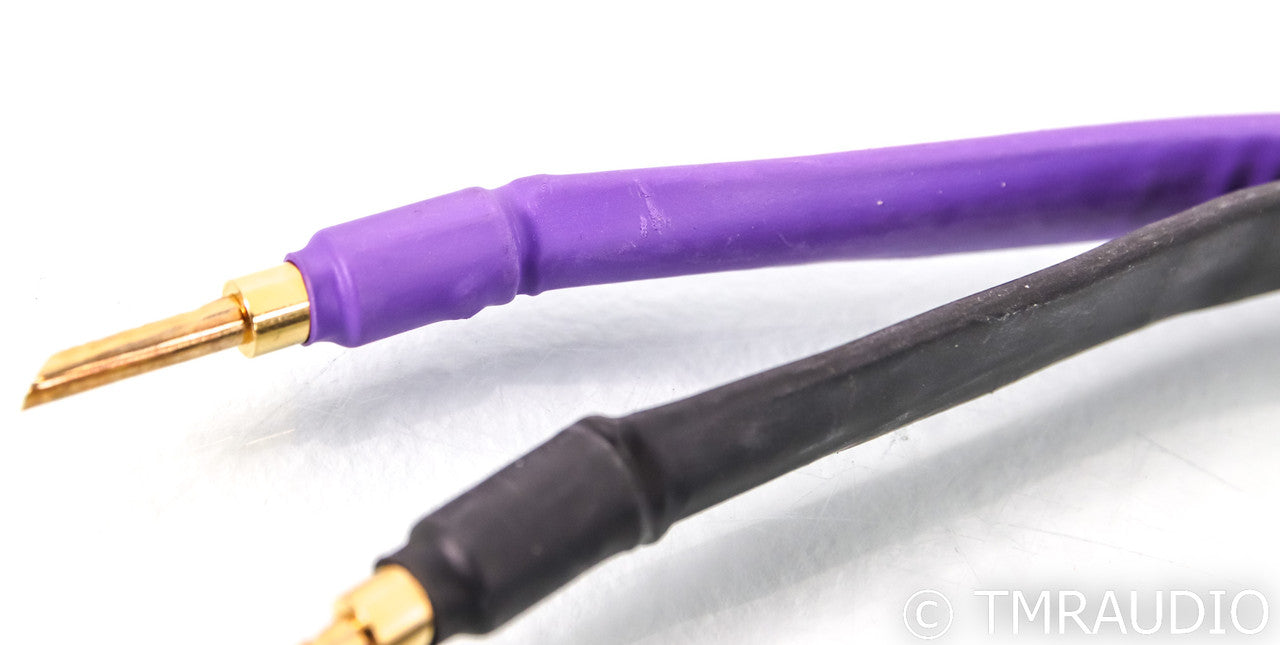 Analysis Plus Solo Crystal Oval 8 Speaker Cables; 8ft Pair