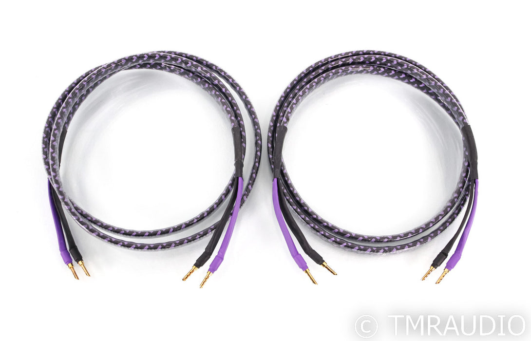 Analysis Plus Solo Crystal Oval 8 Speaker Cables; 8ft Pair
