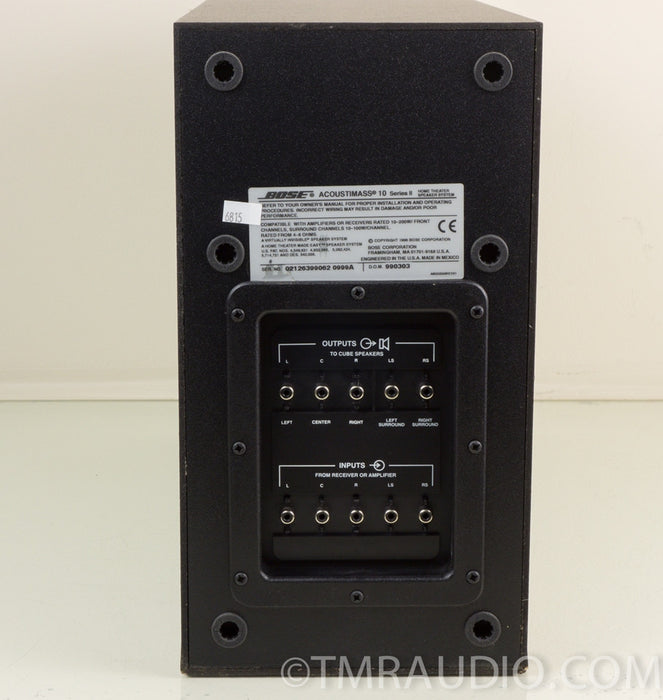 Bose Acoustimass 10 Series II Passive Subwoofer
