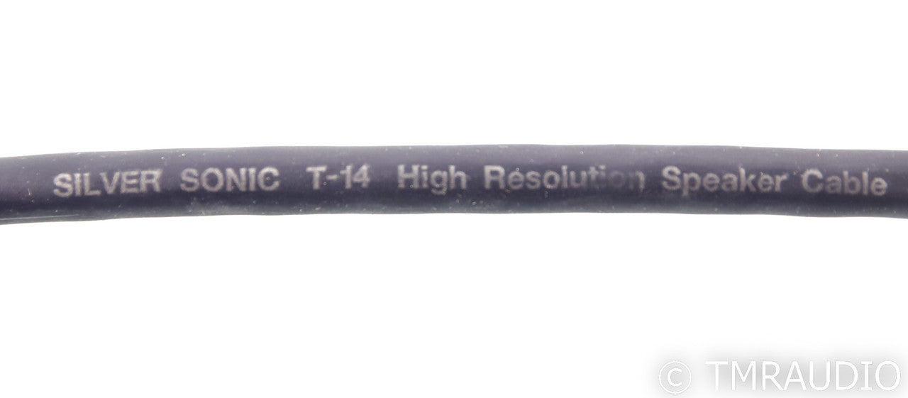 DH Labs Silver Sonic T-14 Speaker Cables; 2m Pair