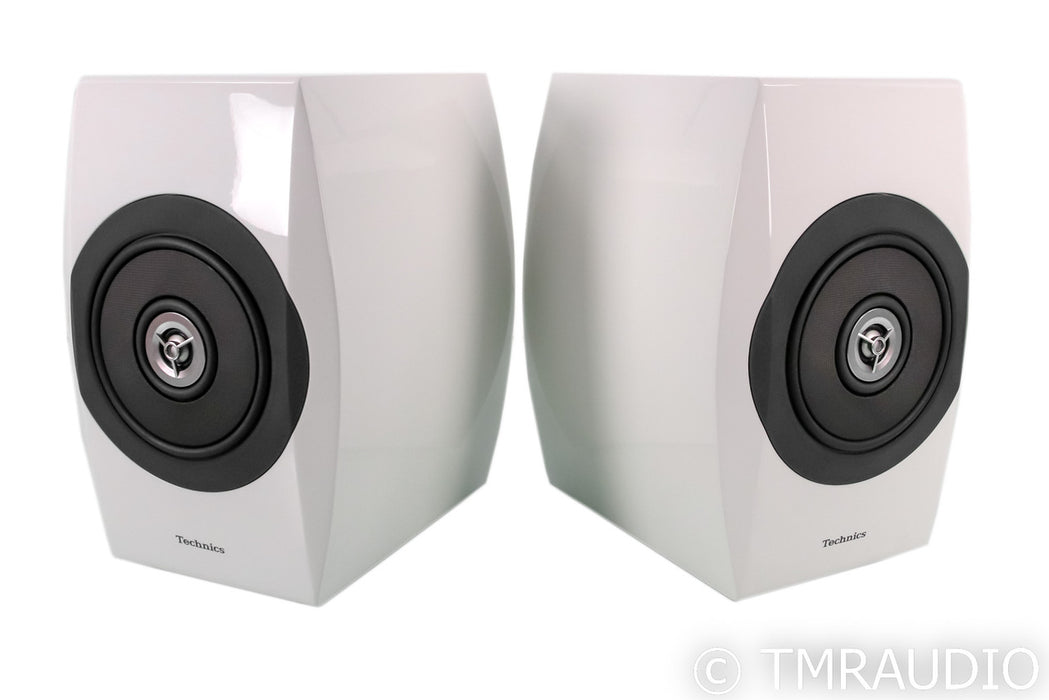 Technics SB-C700 Bookshelf Speakers; SBC700; White Pair