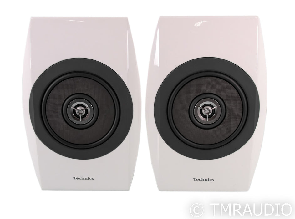 Technics SB-C700 Bookshelf Speakers; SBC700; White Pair