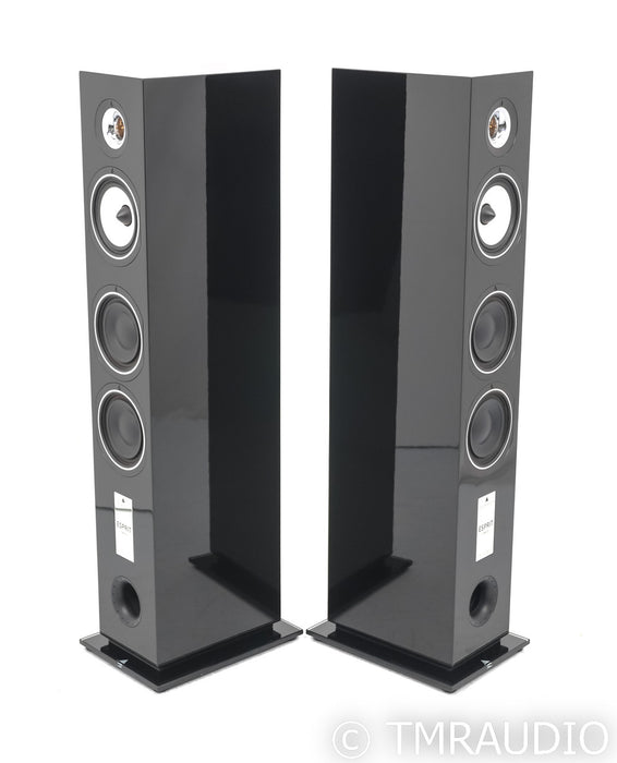 Triangle Gaia Ez Floorstanding Speakers; Piano Black Pair