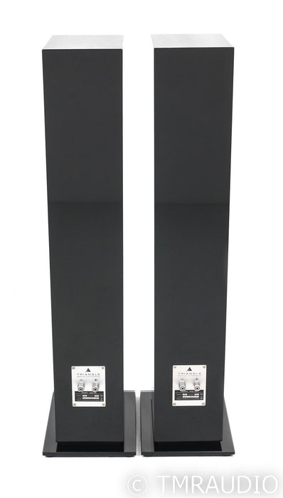 Triangle Gaia Ez Floorstanding Speakers; Piano Black Pair