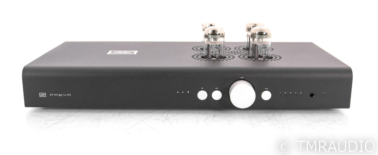 Schiit Freya+ Stereo Tube Hybrid Preamplifier; Remote; Black