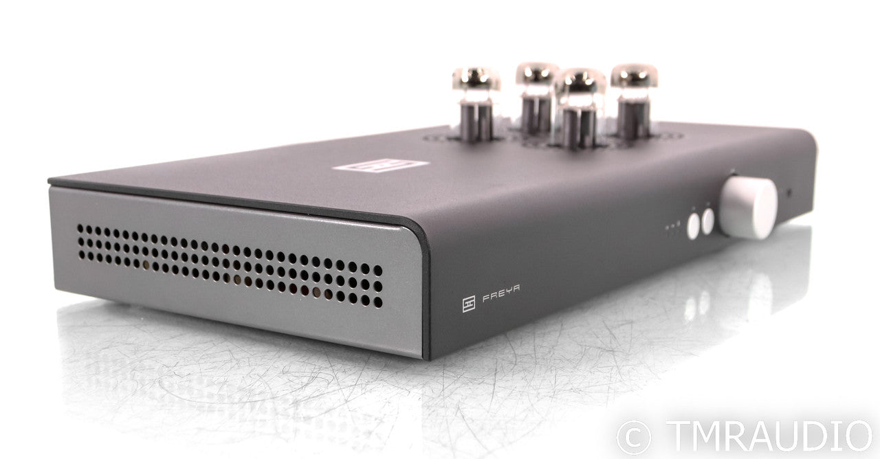 Schiit Freya+ Stereo Tube Hybrid Preamplifier; Remote; Black