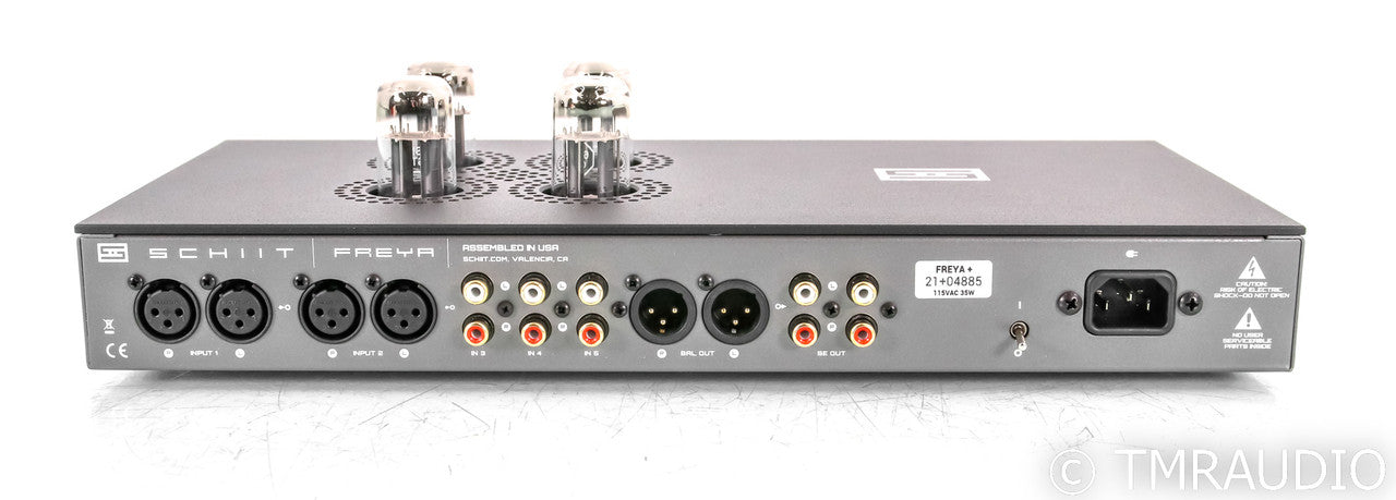 Schiit Freya+ Stereo Tube Hybrid Preamplifier; Remote; Black