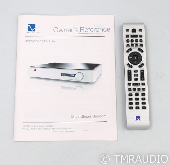 PS Audio PerfectWave DirectStream Jr. DAC; D/A Converter; DSJ; Remote