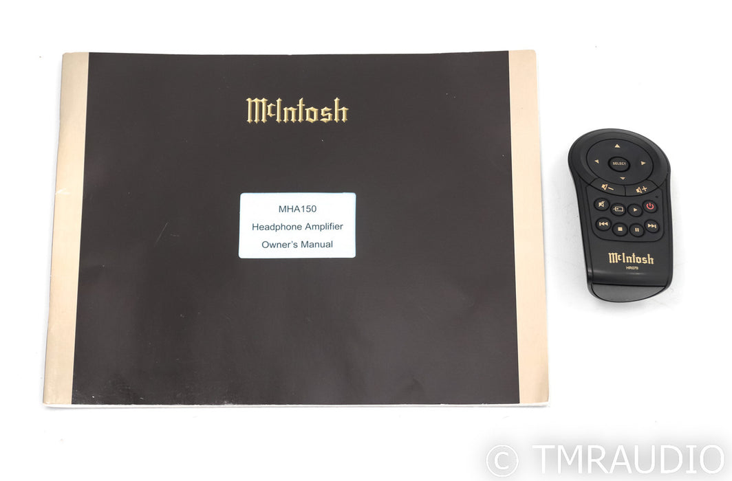 McIntosh MHA150 DAC / Headphone Amplifier; D/A Converter; Remote