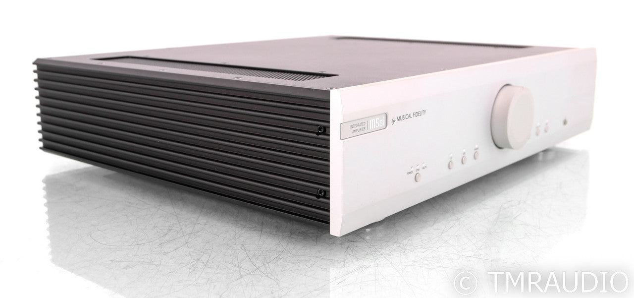 Musical Fidelity M5SI Stereo Integrated Amplifier; Remote; USB; MM Phono; Silver