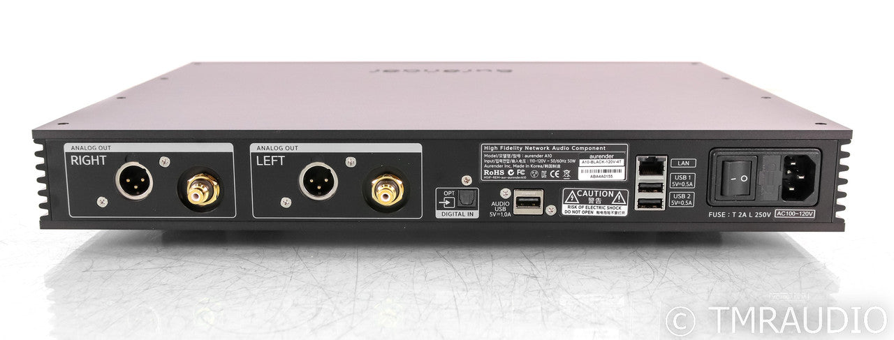 Aurender A10 Network Streamer; Black; A-10; 4TB
