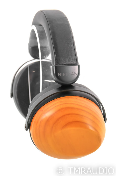 HiFiMan HE-R10D Closed Back Headphones; Wireless Adapter; Wood