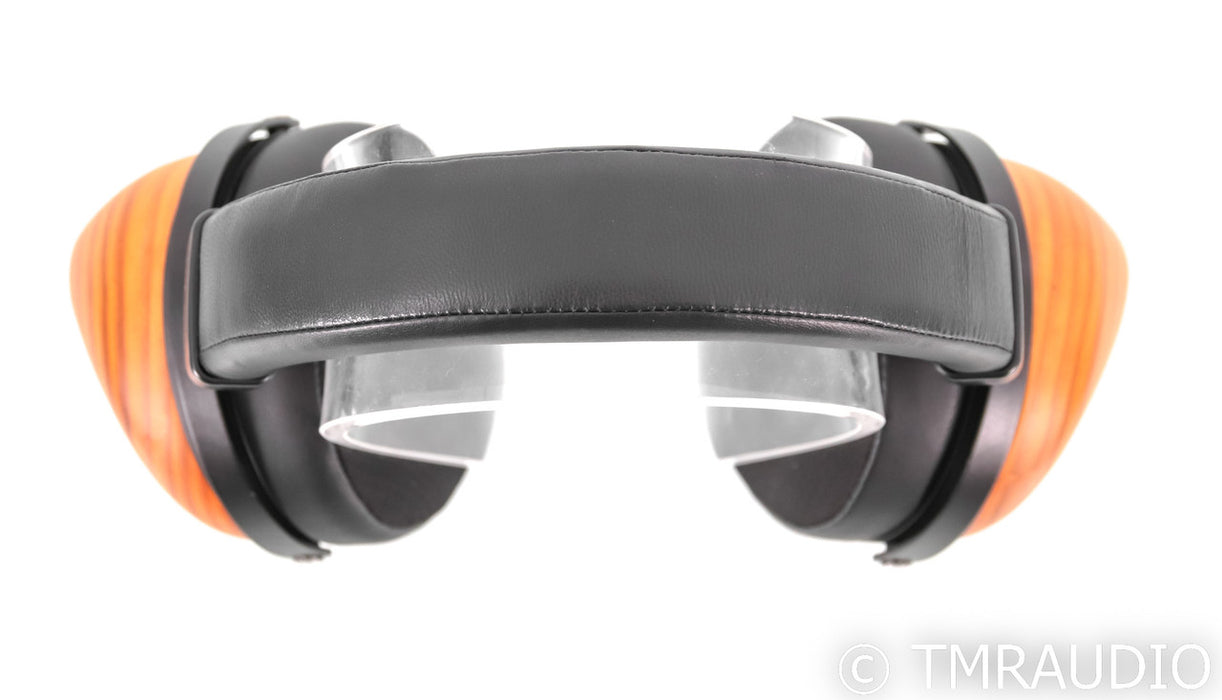 HiFiMan HE-R10D Closed Back Headphones; Wireless Adapter; Wood