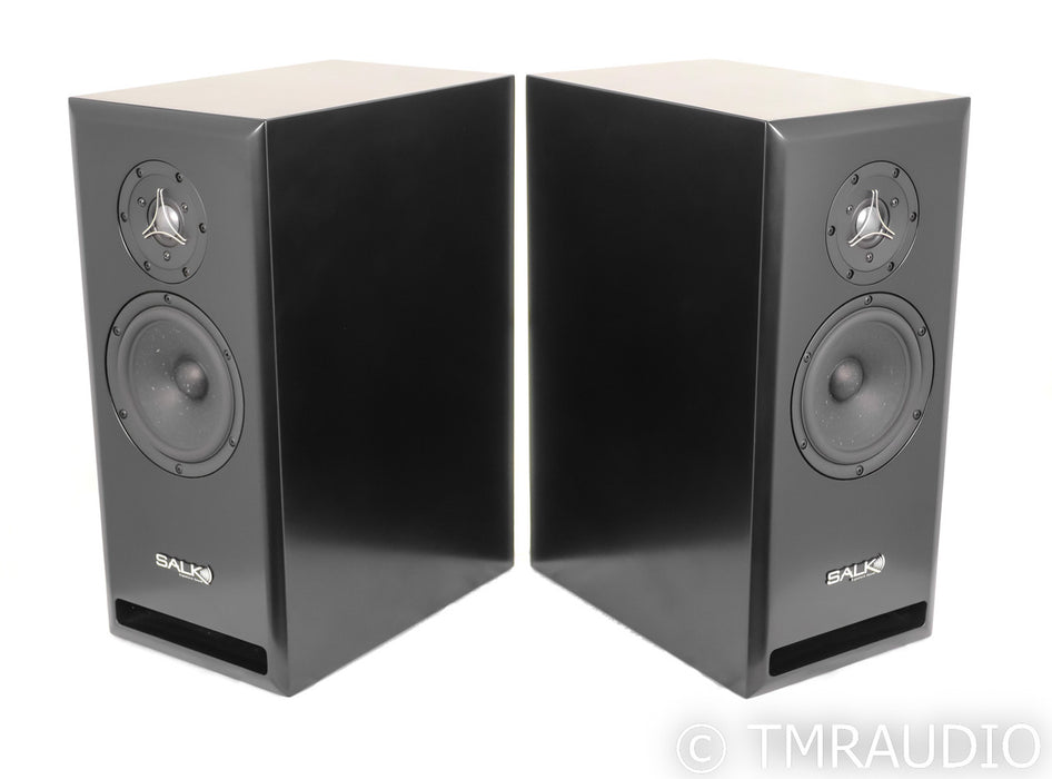 Salk Sound SS 6M Bookshelf Speakers; Black Pair