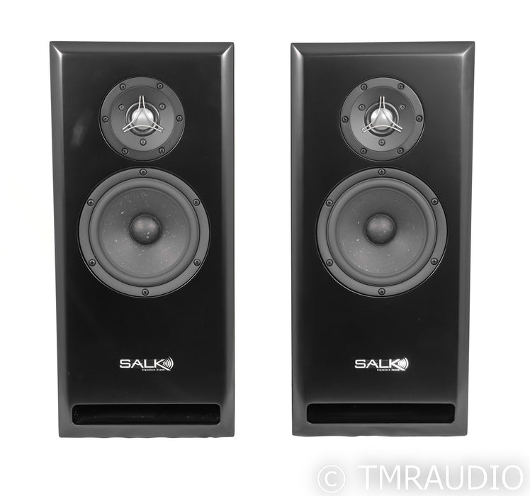 Salk Sound SS 6M Bookshelf Speakers; Black Pair
