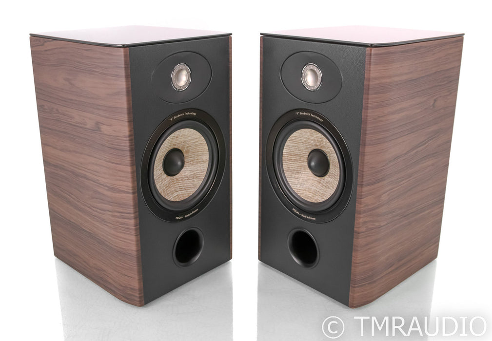 Focal Aria 906 Bookshelf Speakers; Noyer Pair
