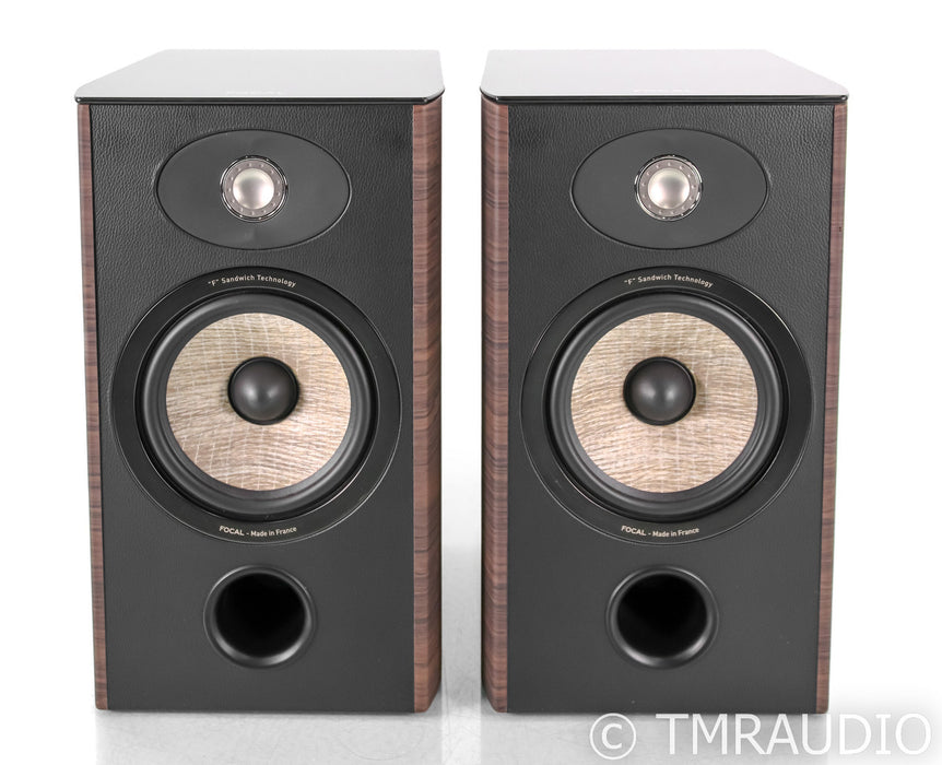 Focal Aria 906 Bookshelf Speakers; Noyer Pair