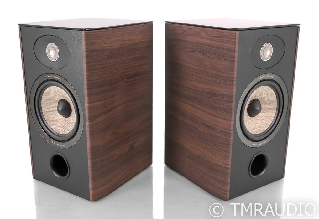 Focal Aria 906 Bookshelf Speakers; Noyer Pair
