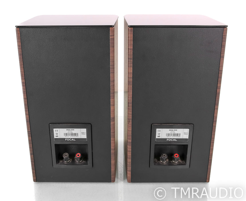 Focal Aria 906 Bookshelf Speakers; Noyer Pair