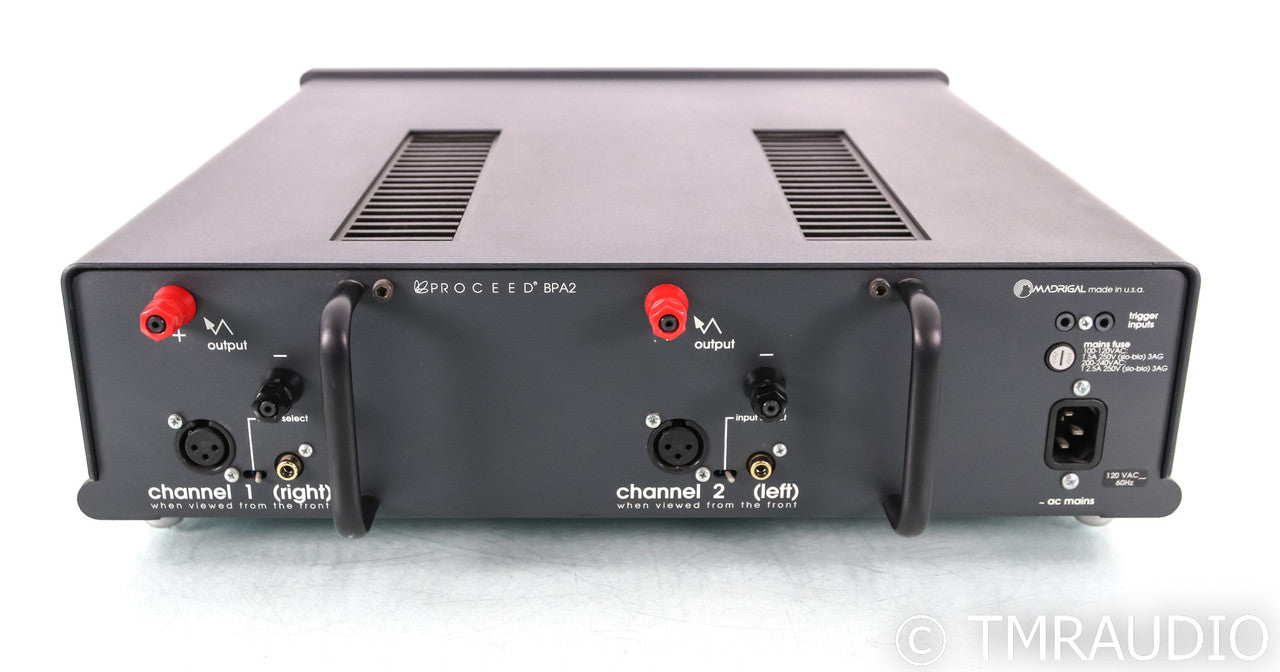 Proceed BPA-2 Stereo Power Amplifier; BPA2