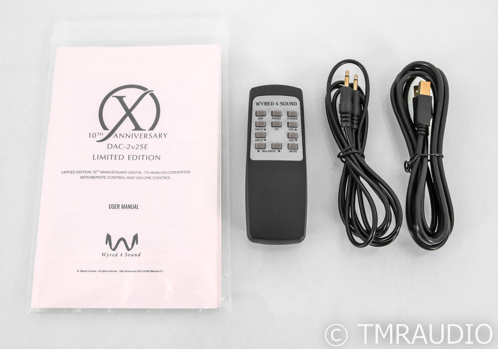 Wyred 4 Sound DAC-2v2SE Limited Edition DAC; D/A Converter; 10th Anniversary