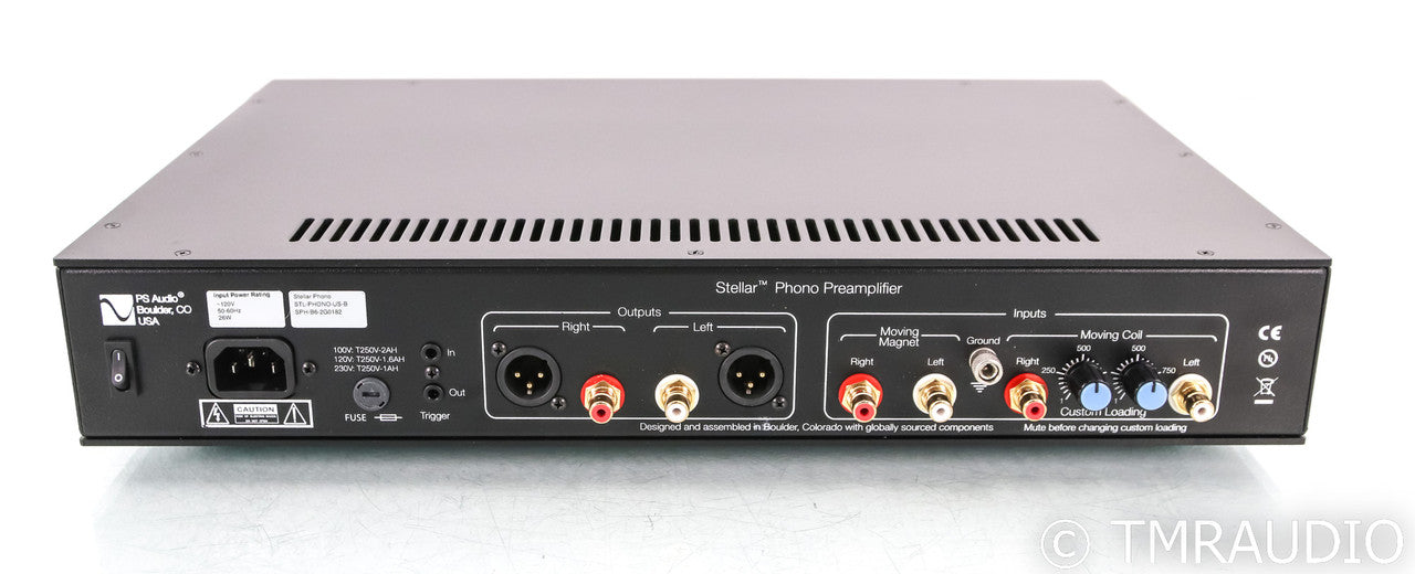 PS Audio Stellar MM / MC Phono Preamplifier; Remote; Black (Used)