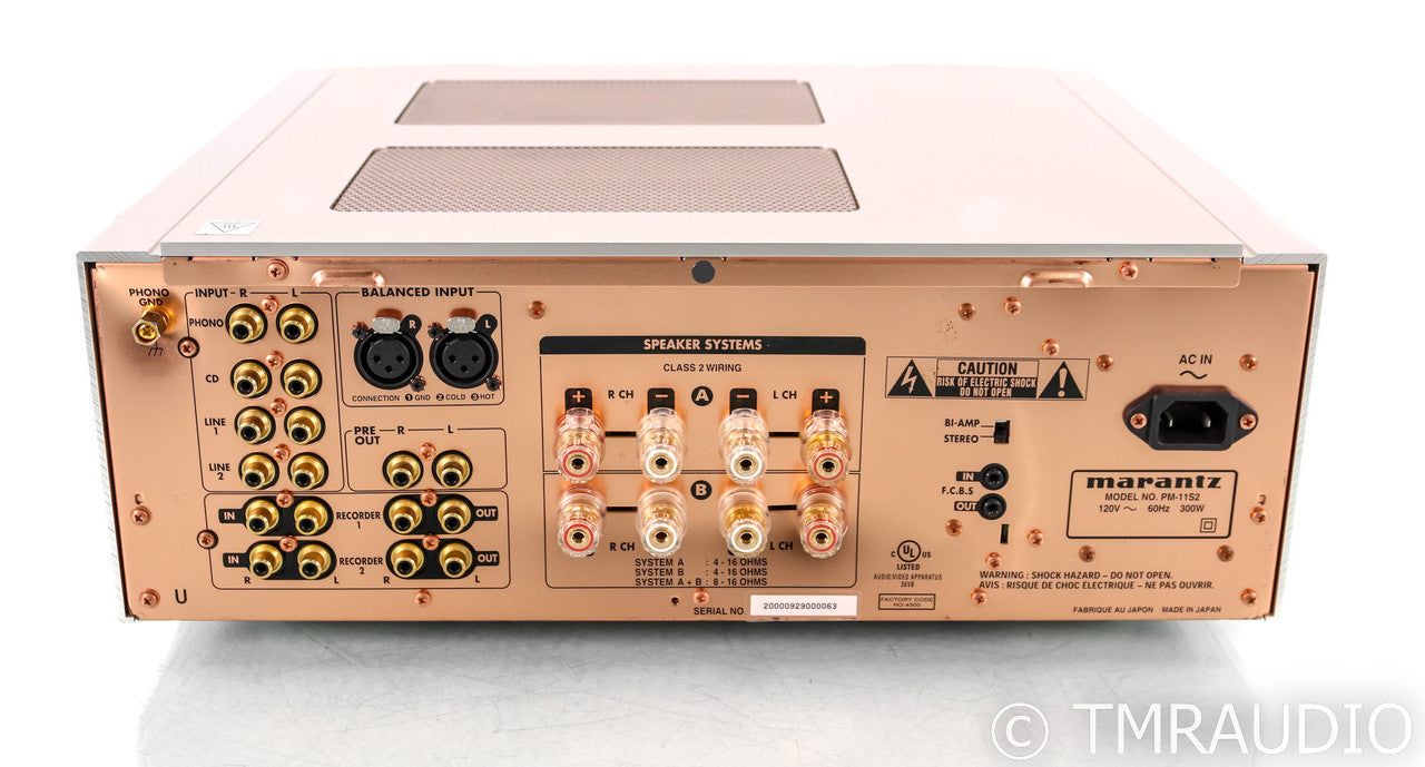 Marantz PM-11S2 Stereo Integrated Amplifier; Remote; MM / MC Phono