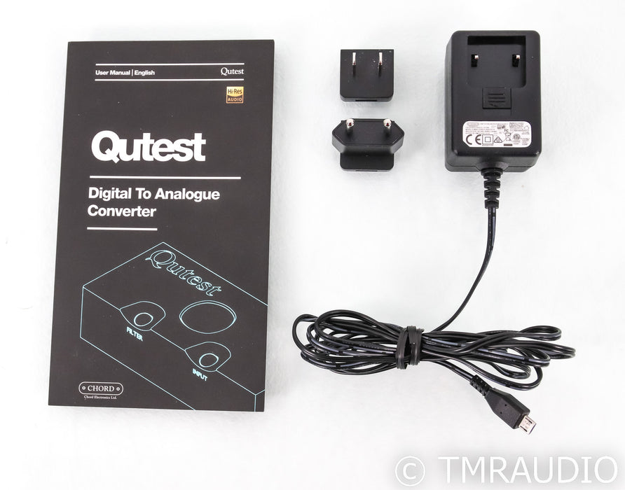 Chord Electronics Qutest DAC; D/A Converter; Black