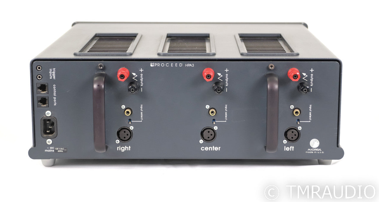 Proceed HPA-3 Three Channel Power Amplifier; HPA3