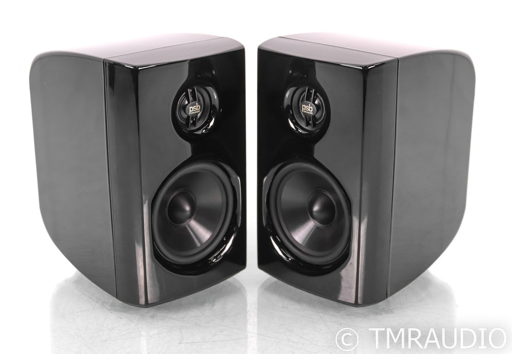 PSB Alpha PS1 Powered Bookshelf Speaker; PS-1; Black Pair