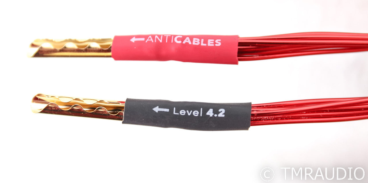 AntiCables Level 4.2 FLEX Speaker Cables; 6ft Pair