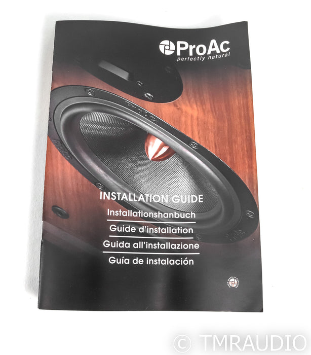 ProAc Tablette 10 Bookshelf Speakers; Black Ash Pair