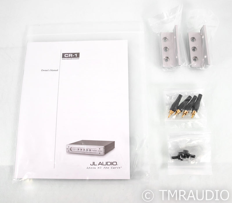 JL Audio CR1 Active Subwoofer / Satellite Crossover; Silver; CR-1