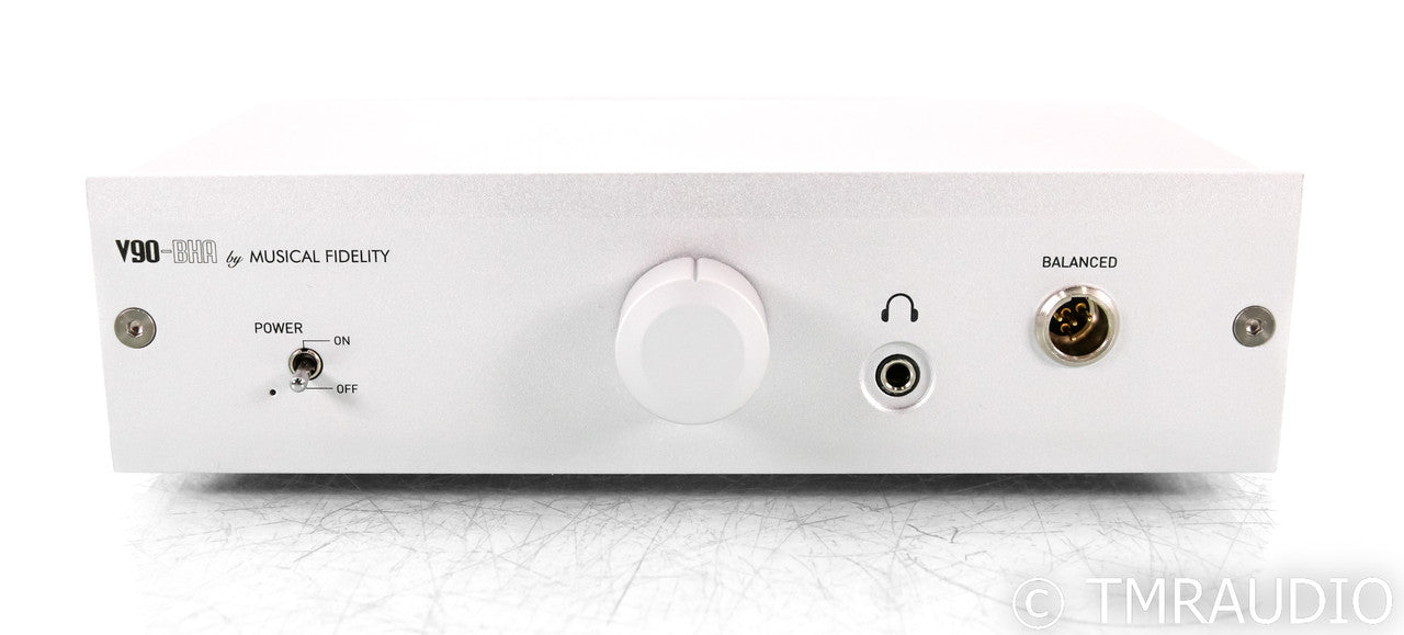 Musical Fidelity V90-BHA Desktop Headphone Amplifier; Silver
