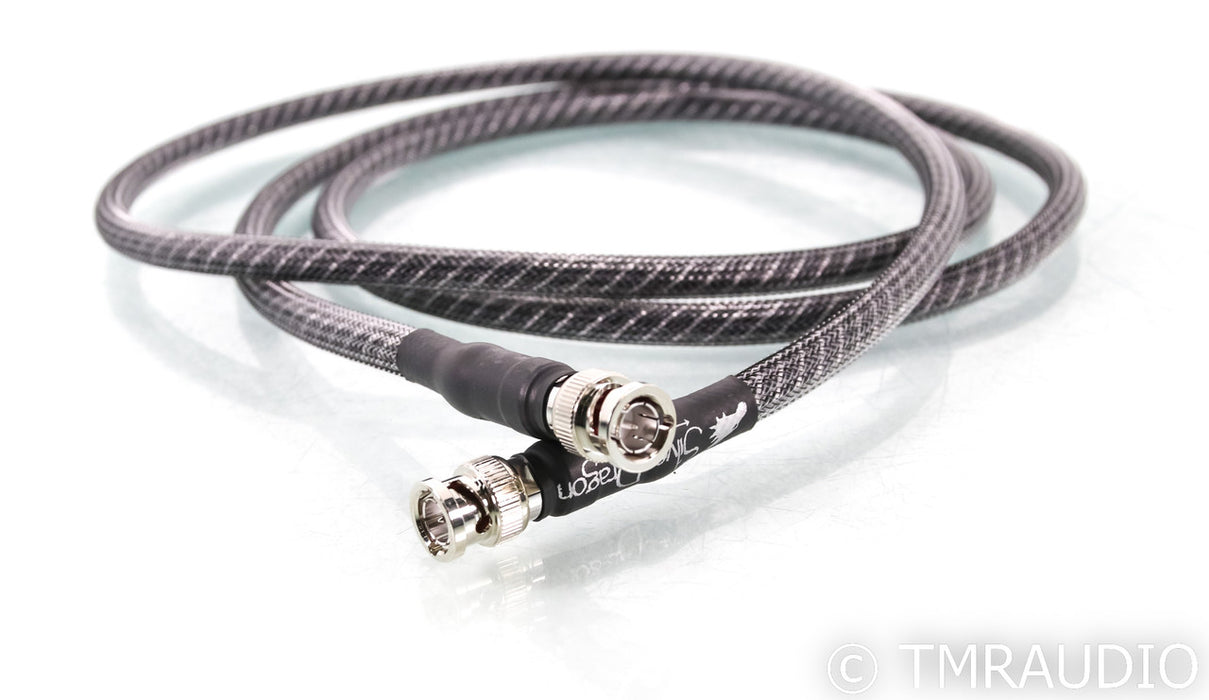 Moon Audio Silver Dragon BNC Digital Coaxial Cable; Single 6ft Interconnect