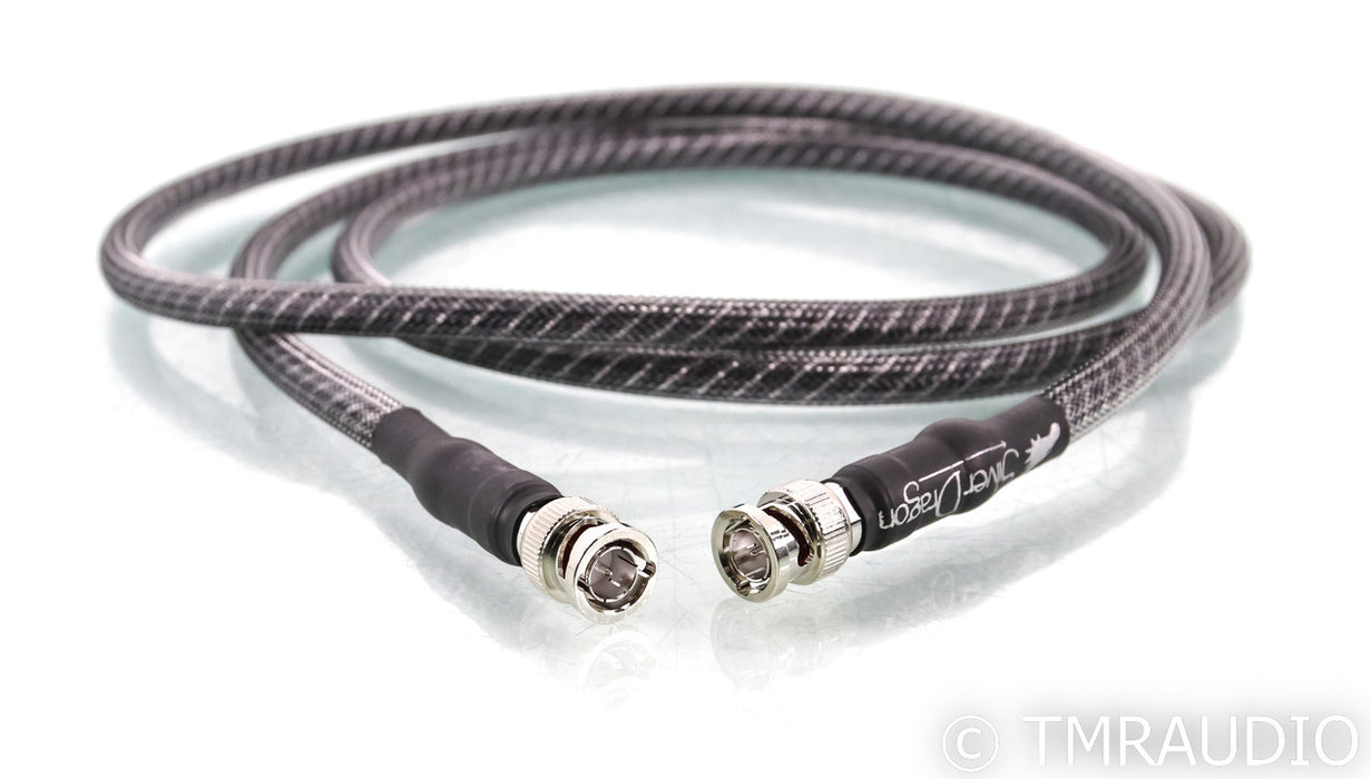 Moon Audio Silver Dragon BNC Digital Coaxial Cable; Single 6ft Interconnect