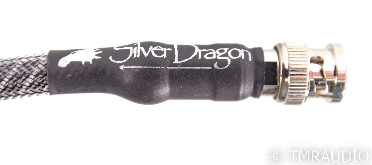 Moon Audio Silver Dragon BNC Digital Coaxial Cable; Single 6ft Interconnect