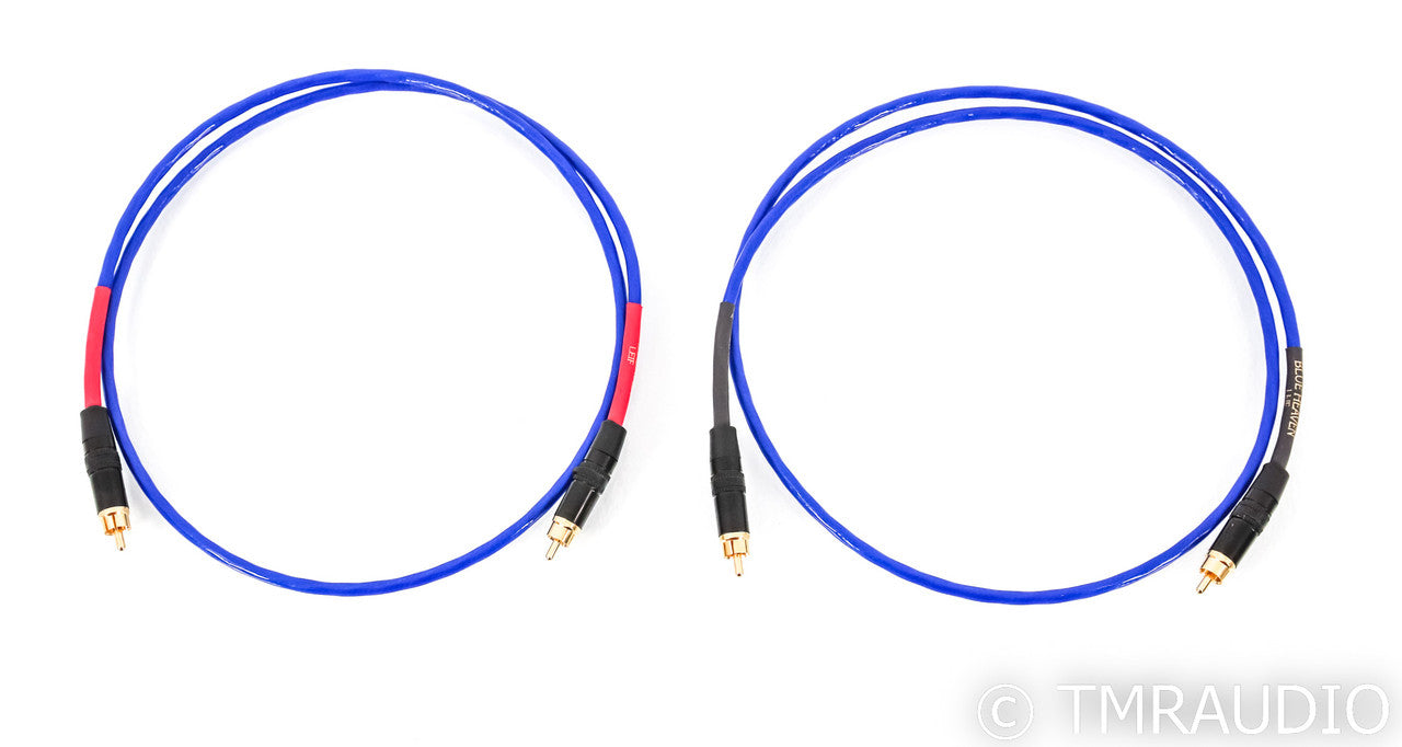 Nordost Blue Heaven RCA Cables; 1m Pair Interconnects