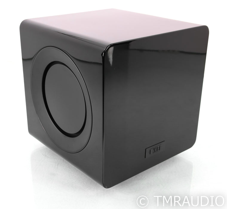 KEF KF92 Dual 9" Powered Subwoofer; Gloss Black