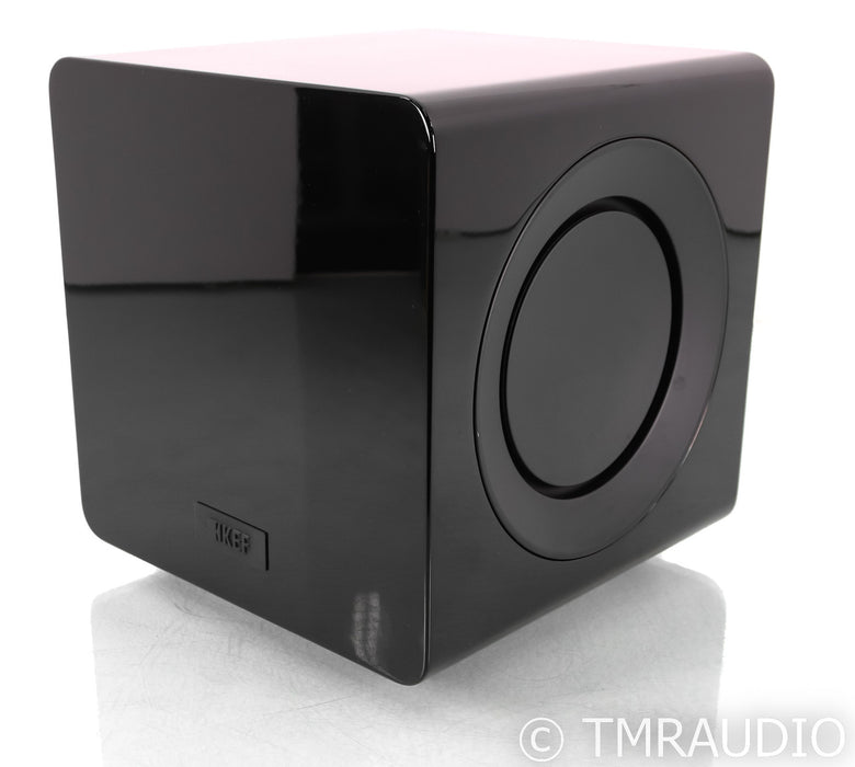 KEF KF92 Dual 9" Powered Subwoofer; Gloss Black