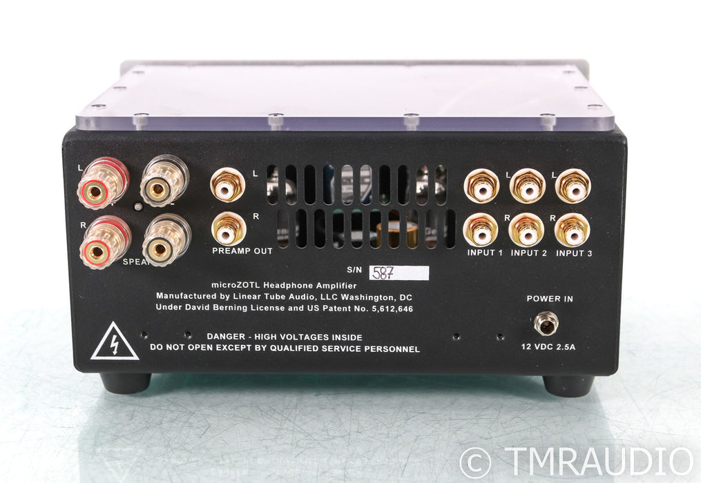 Linear Tube Audio MicroZOTL MZ2 Tube Headphone Amplifier; MZ-2